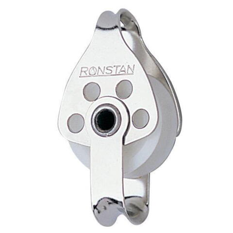 Ronstan enkeltblok med bøjle & hundsvot