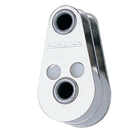 Ronstan dobbeltblok med rør nitte,19mm