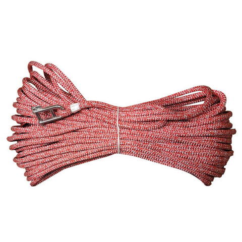 Robline spilerskøde sirius 500 rød/sølv 10 mm 25 meter