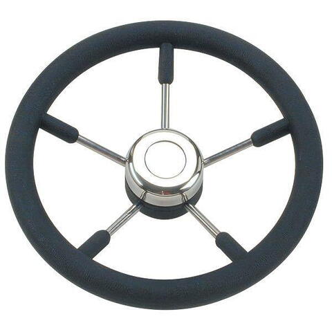 Stålrat m.sort ring ø32cm