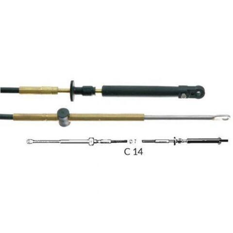 Ultraflex kontrolkabel c14 omc, 12 fod