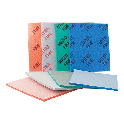 1852 Bløde slibepads Eva orange P320, 4stk