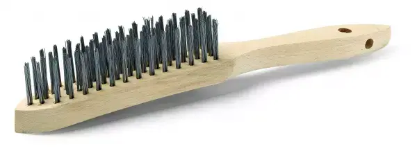 Schuller 3 rækket stål børste