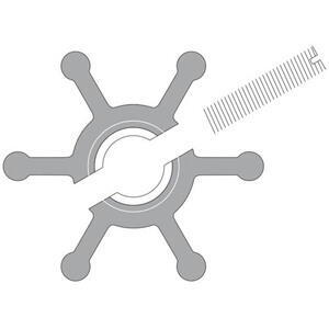 Johnson Impeller 09-808B Ø40 mm