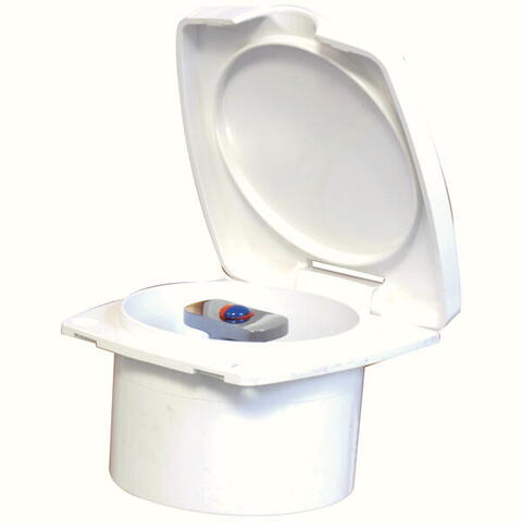 Blandings batteri hvid indbygning "new edge"