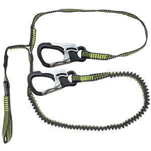 Spinlock Letvægt Livline 2 hager, 1 loop, 2 m elas