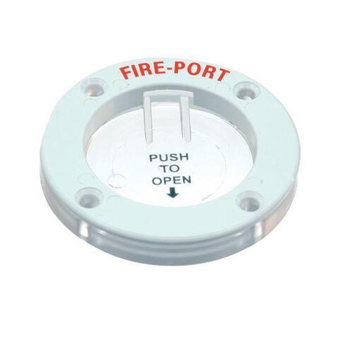 Hvid Fire port
