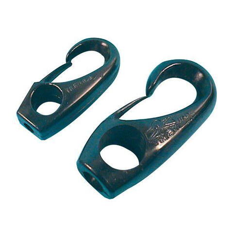 Nylonkrog sort 4mm 4stk