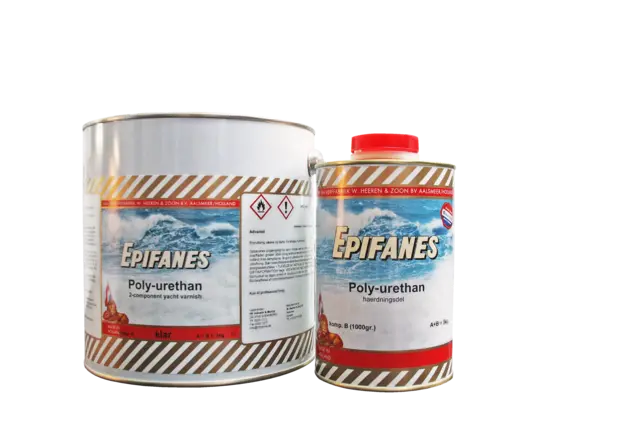 Poly. lak Epifanes, klar 3 kg