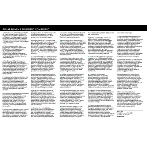 Polarshine 45 Polermiddel