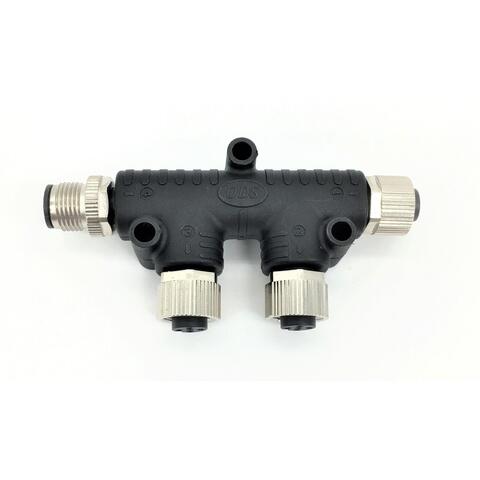 ODS M12 CANBUS/NMEA 2000 2-way T-stykke