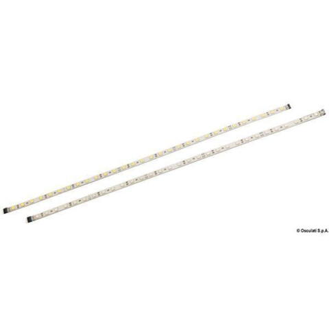 Led selvklæbende strips 50cm 30led 12v 7.2w hvid