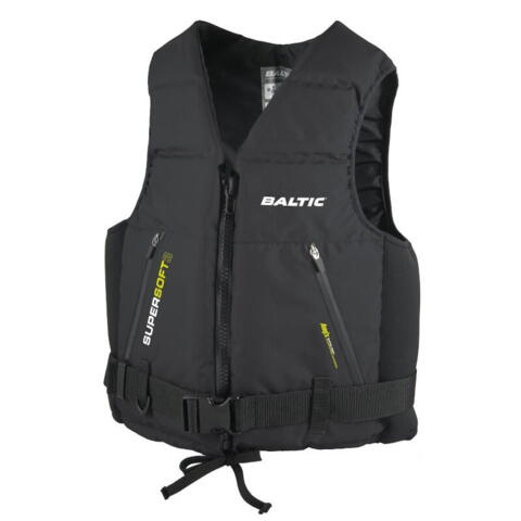 Super Soft III sejlervest sort