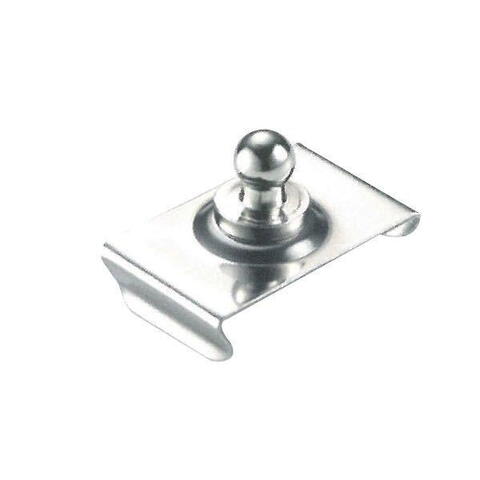 Loxx tap med rf stål plade til vindskærm 21mm, 10stk