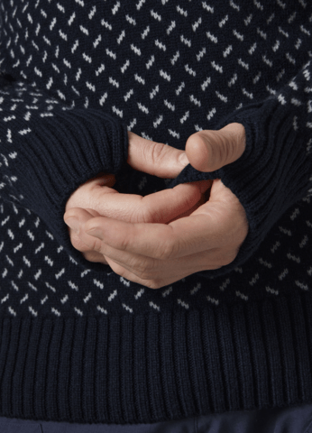 Helly Hansen - Arctic Icelander sweater Herre Navy