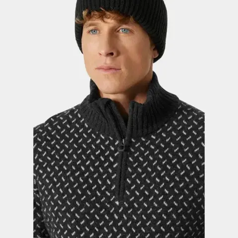 Helly Hansen - Arctic Icelander sweater Herre Ebony