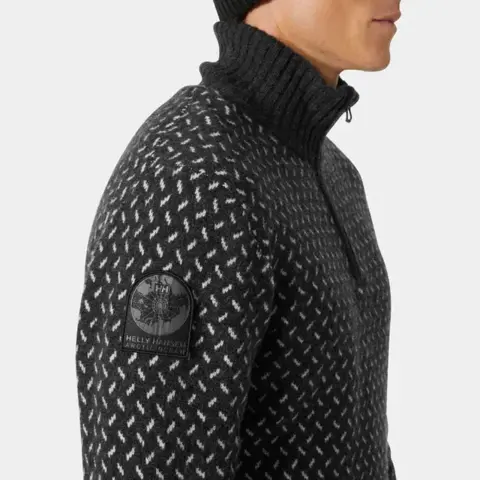 Helly Hansen - Arctic Icelander sweater Herre Ebony