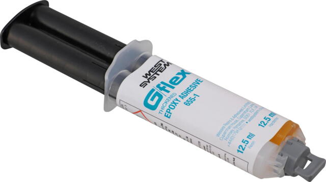 West System G/flex 655 25 ml cartridge kit