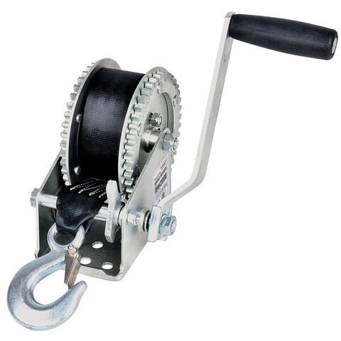 Rock trailerspil 908 kg. inklusiv 8 meter gjord med krog.