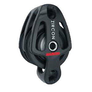 Harken - Zircon Blok 40 mm dobbelt, hunsvot