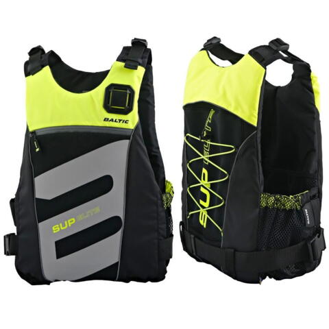SUP Elite svømmevest UV Gul-Sort
