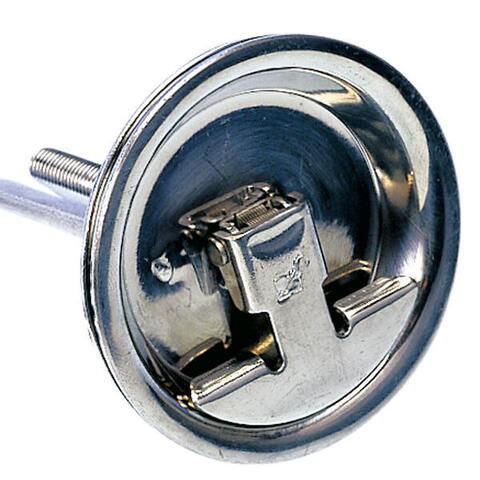 Roca dørkbeslag 70mm låsbar uden rigel aisi316