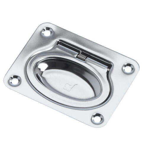 Roca dørkbeslag kufferthank m retur fjeder 75x60mm rf 316