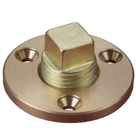 Lænseprop messing udvendig ø55mm, indvendig ø: 19mm