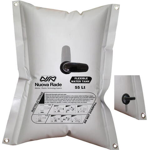 Nuova rade vandtank fleksible 55l 74x60cm