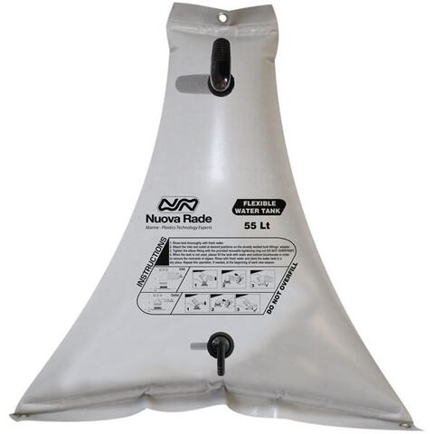 Nuova rade vandtank trekant fleksible 55l 86x21x93cm