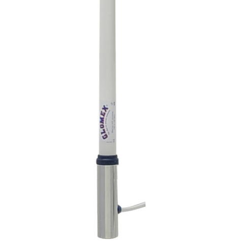 Glomex vhf antenne ra1206cr l-240cm med kabel og pl259 stik