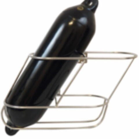 1852 fenderholder vinklet højre ø175mm til 2 fender