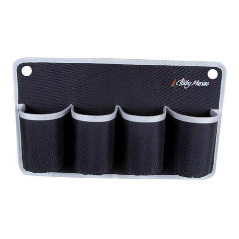 1852 flaske/dåse holder med 4 lommer 21x36cm