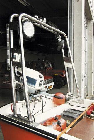 Targa bøjle for jolle rør ø40/32mm b: 1,5-2,25m