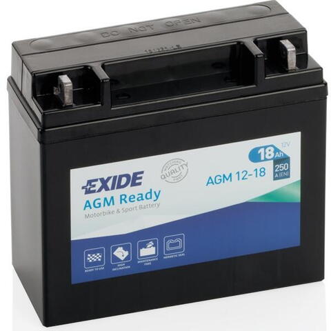 Exide batteri agm 18ah start