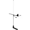 Hawk VHF Antenne med Vindindikator, 20m kabel og beslag 3dB 90cm