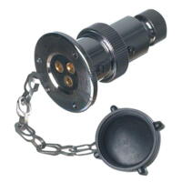 1852 Dæksstik 3 poler 3 ampere