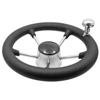 Stålrat sort -hurtigdrej Ø28cm