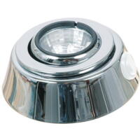 Loftslampe 12V10W Ø100mm chrom