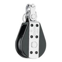 Harken Big Bulletblok 38 mm enkelt, sjækkel