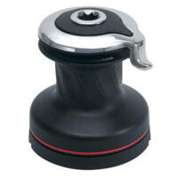 Harken Radial skødespil ST 1-speed  sort alu.