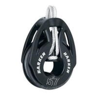 Harken - T2 Blok 57 mm enkelt m. LOOP