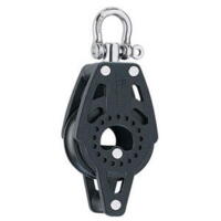 Harken Carbo Blok 40 mm enkelt, svirvel, hunsvot
