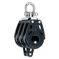 Harken Carbo Blok 40 mm tripel, svirvel, hunsvot