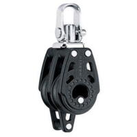 Harken Carbo Blok 29 mm dobbelt, svirvel, hunsvot