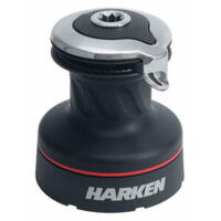 Harken Radial skødespil ST 2-speed  sort alu.