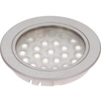 Nauticled indbygning loftslampe Ø65/55mm 12Vdc 1,4/15w