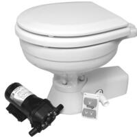 Jabsco "quiet flush" regular el-toilet 24V saltvand
