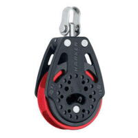 Harken Ratchet blok 57 mm enkelt m. svirvel