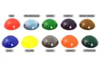 Farve epoxy transparant 10 farver, kit